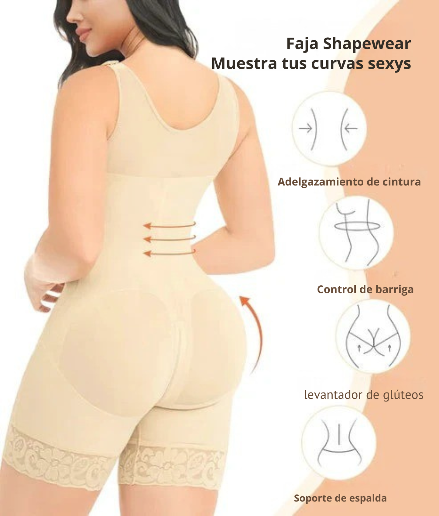 PROMOCIÓN NAVIDAD: Faja Chilena Reductora Premium – Moldea, Realza y Da Confianza Todo el Día